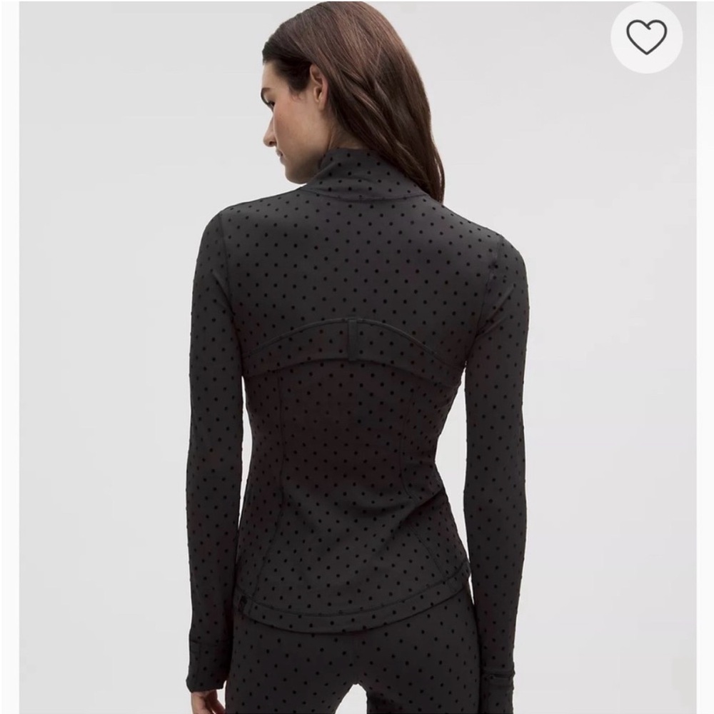 LULULEMON Flocked Define Cropped Jacket with Polka Dots - Picture 3 of 10